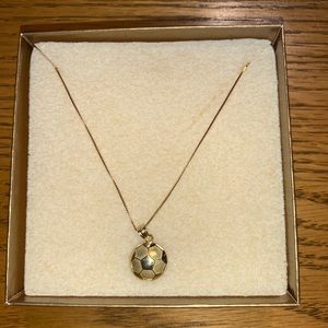 Soccer Ball Necklace